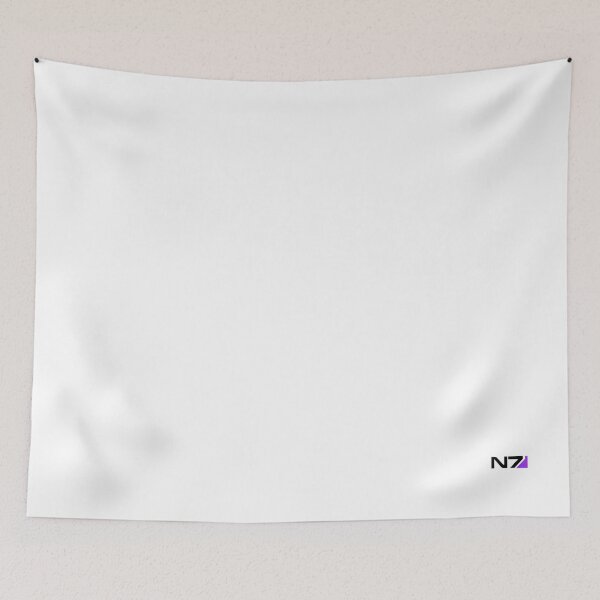 Item preview, N7 Gamer Merch - a Mass Effect story (violet on white)  designed and sold by SlightlyUnreal.