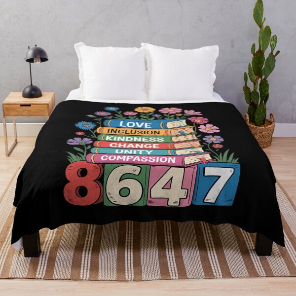 Item preview, 8647 Anti Trump 86 47 Boho Floral Feminist Political designed and sold by HuValverdeArt.