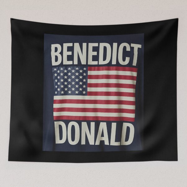 Item preview, American Flag Benedict Donald Anti Trump  designed and sold by HuValverdeArt.