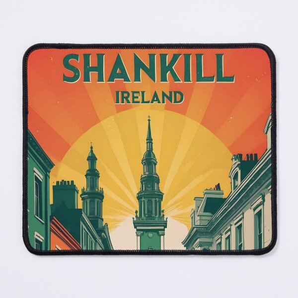 Item preview, Shankill Ireland 1950s Vintage Travel Tourism designed and sold by TravelersGems.