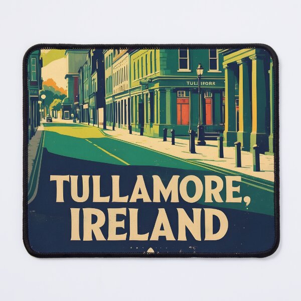 Item preview, Tullamore Ireland 1950s Vintage Travel Tourism designed and sold by TravelersGems.