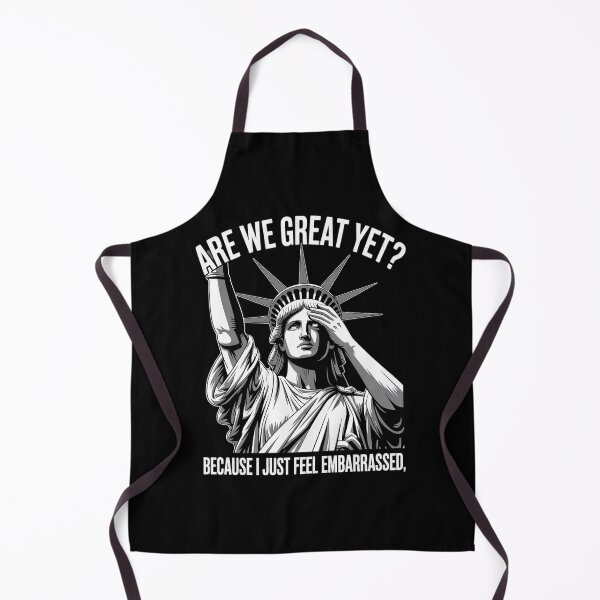 Item preview, Anti Trump Are We Great Yet Statue Of Liberty Politics  designed and sold by HuValverdeArt.