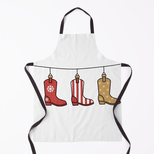 Item preview, Christmas Cowboy Boots Ornaments designed and sold by Imaginationbeyond.