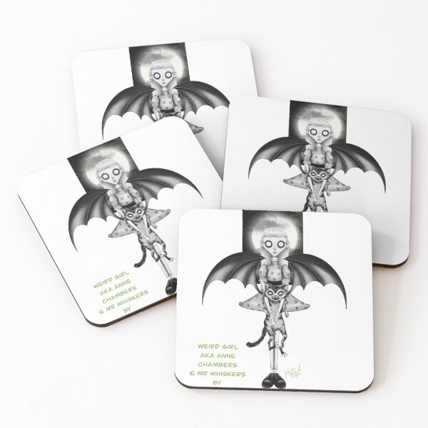 Item preview, Anne Chambers & Mr Whiskers designed and sold by Hell.N-Scriptorium.