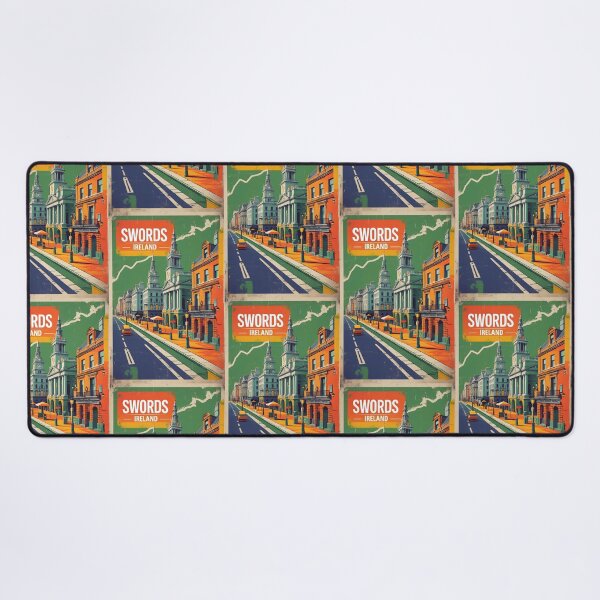 Item preview, Swords Ireland 1950s Vintage Travel Tourism designed and sold by TravelersGems.