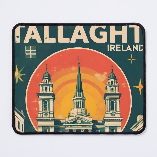 Item preview, Tallaght Ireland 1950s Vintage Travel Tourism designed and sold by TravelersGems.