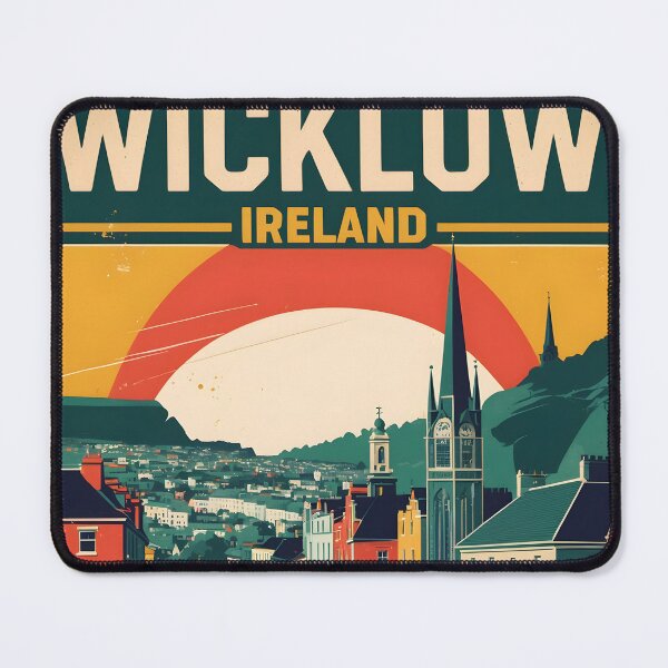 Item preview, Wicklow Ireland 1950s Vintage Travel Tourism designed and sold by TravelersGems.