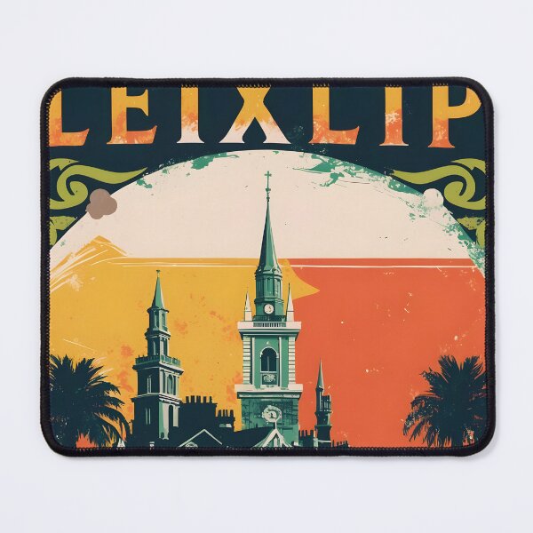 Item preview, Leixlip Ireland 1950s Vintage Travel Tourism designed and sold by TravelersGems.