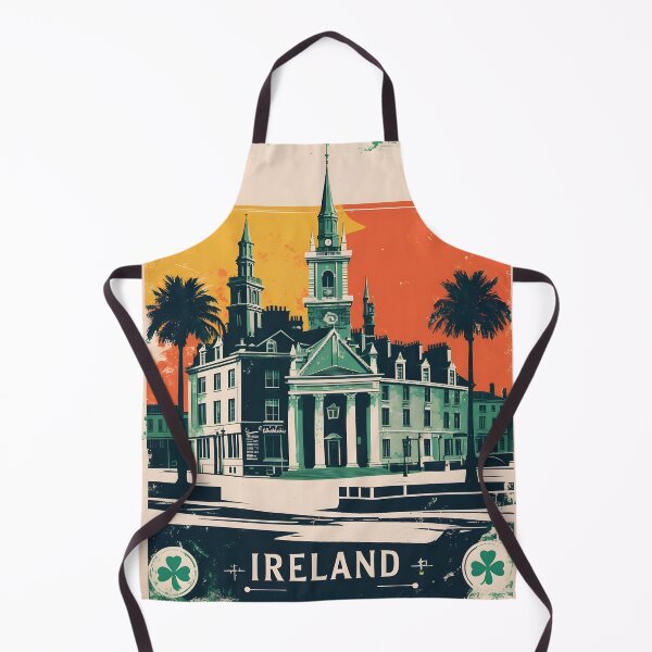 Item preview, Leixlip Ireland 1950s Vintage Travel Tourism designed and sold by TravelersGems.
