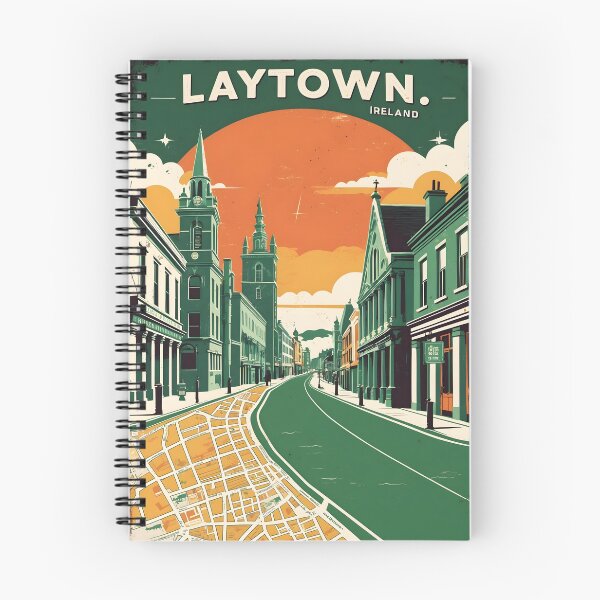 Item preview, Laytown Ireland 1950s Vintage Travel Tourism designed and sold by TravelersGems.