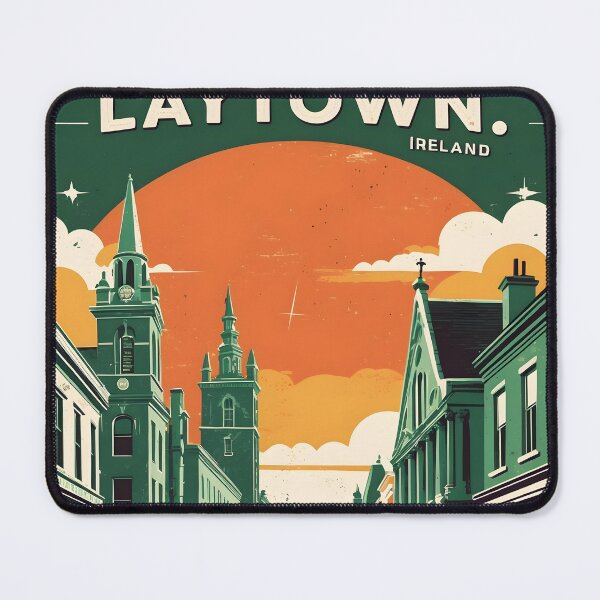 Item preview, Laytown Ireland 1950s Vintage Travel Tourism designed and sold by TravelersGems.