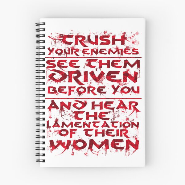 Item preview, Conan Blood Quote designed and sold by Lee Stannard.