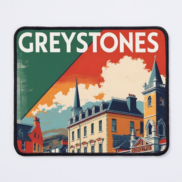 Item preview, Greystones Ireland 1950s Vintage Travel Tourism designed and sold by TravelersGems.