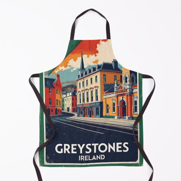 Item preview, Greystones Ireland 1950s Vintage Travel Tourism designed and sold by TravelersGems.