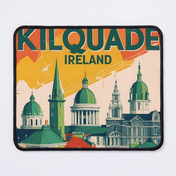 Item preview, Kilquade Ireland 1950s Vintage Travel Tourism designed and sold by TravelersGems.