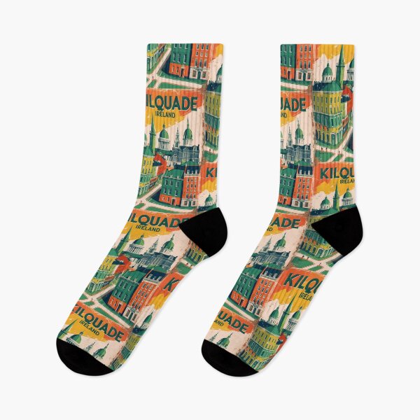 Item preview, Kilquade Ireland 1950s Vintage Travel Tourism designed and sold by TravelersGems.