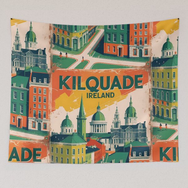 Item preview, Kilquade Ireland 1950s Vintage Travel Tourism designed and sold by TravelersGems.