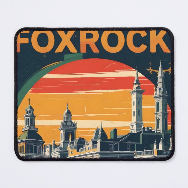 Item preview, Foxrock Ireland 1950s Vintage Travel Tourism designed and sold by TravelersGems.