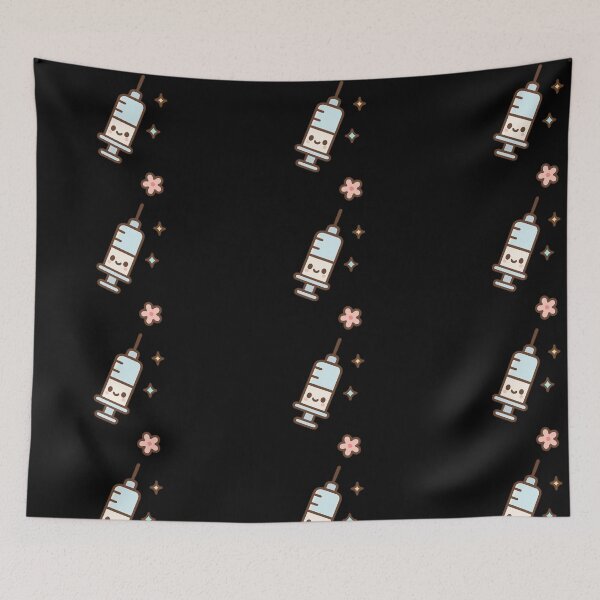 Item preview, Palliative Care - Kawaii syringe designed and sold by DamioPolArt.