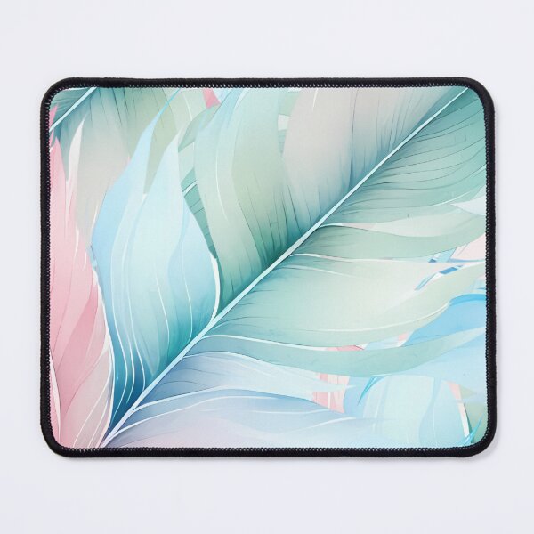 Item preview, Pastel Feather Pink Blue Green designed and sold by MoonMonkeyNbear.