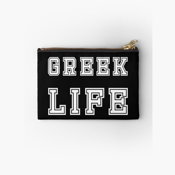 Item preview, "Greek Life" in white  designed and sold by PariSeine.