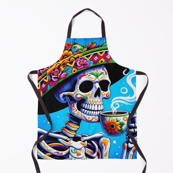 Item preview, Skeleton In Sombrero designed and sold by Visual Nomad Club.