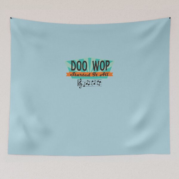Item preview, Doo-Wop-Started-It-All-Retro-T-Shirt designed and sold by CamronPfan64.