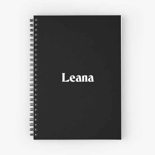 Item preview, Name Leana White Deneane Font designed and sold by Art in My Loft.