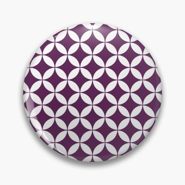 Item preview, : Purple Geometric Petal Patter designed and sold by applecs.