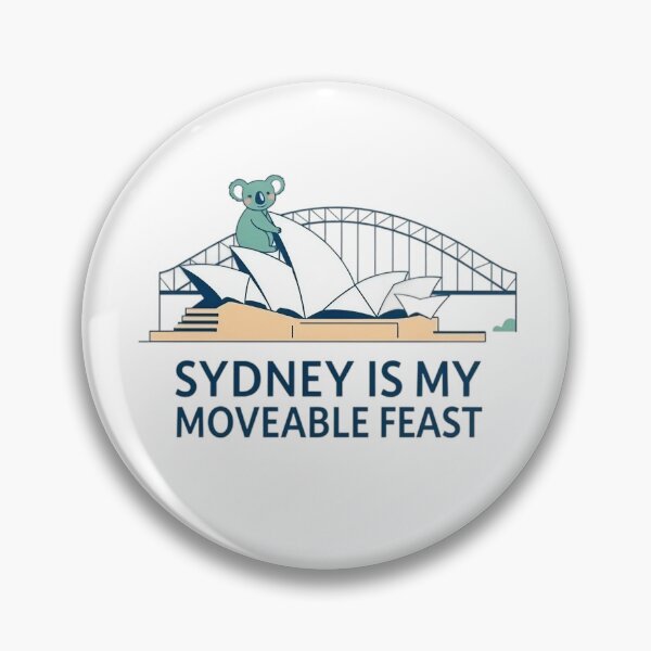 Item preview, Sydney is my Moveable Feast designed and sold by JackFreestone.