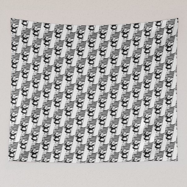 Item preview, Cute happy Bigouden girl with Breton flag designed and sold by 1enchik.