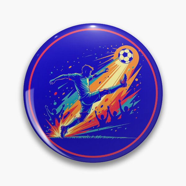 Item preview, Soccer Player Logo designed and sold by Finding Fortuity.