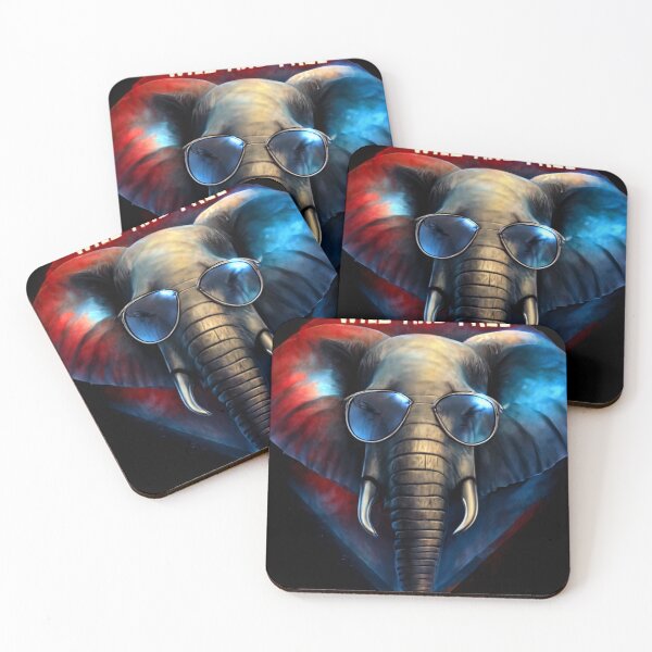 Item preview, Bold and Free: The Wild Elephant designed and sold by Dreamweaver Gallery.