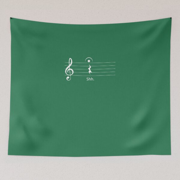 Item preview, -Music-Shirt-Shh-Quarter-Rest-T-Shirt designed and sold by Irgand34.