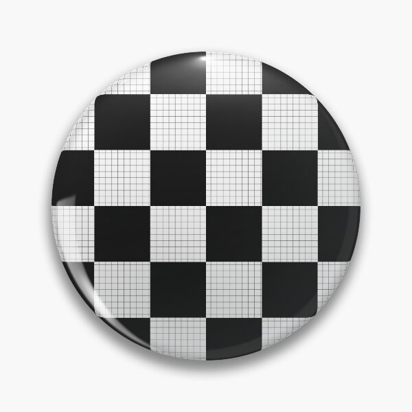 Item preview, : Minimal Black and White Checker Pattern designed and sold by applecs.