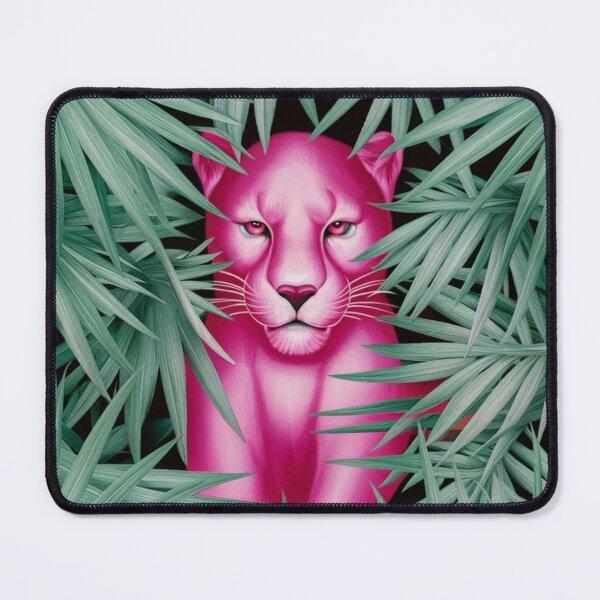 Item preview, eclectic artwork with smooth, bright, vibrant colors, the Pink Panthe designed and sold by gulka8.