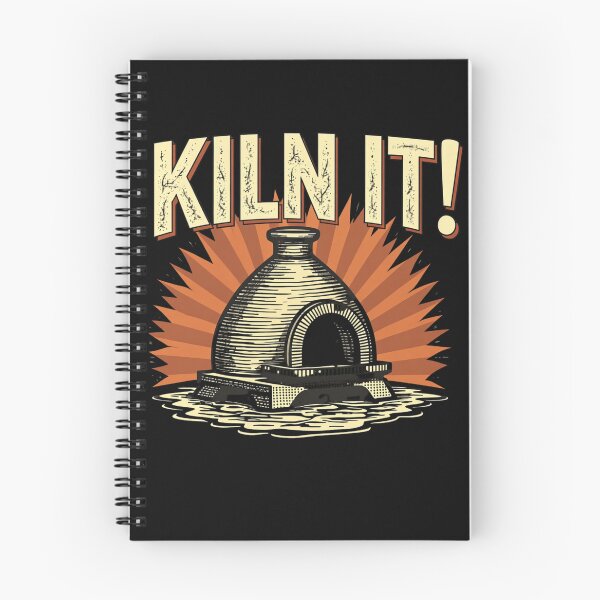 Item preview, Kiln It Funny Pottery Firing/Baking Pun designed and sold by rustyroofco.