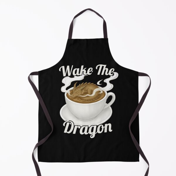 Item preview, Coffee Latte Art Wake the Dragon Fantasy Coffee Design designed and sold by TheTrendsDesk.