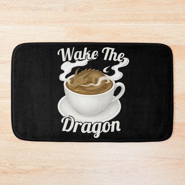 Item preview, Coffee Latte Art Wake the Dragon Fantasy Coffee Design designed and sold by TheTrendsDesk.