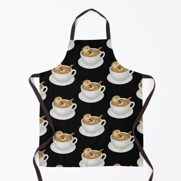 Item preview, Coffee Latte Art Otter Cute Latte Art Design designed and sold by TheTrendsDesk.