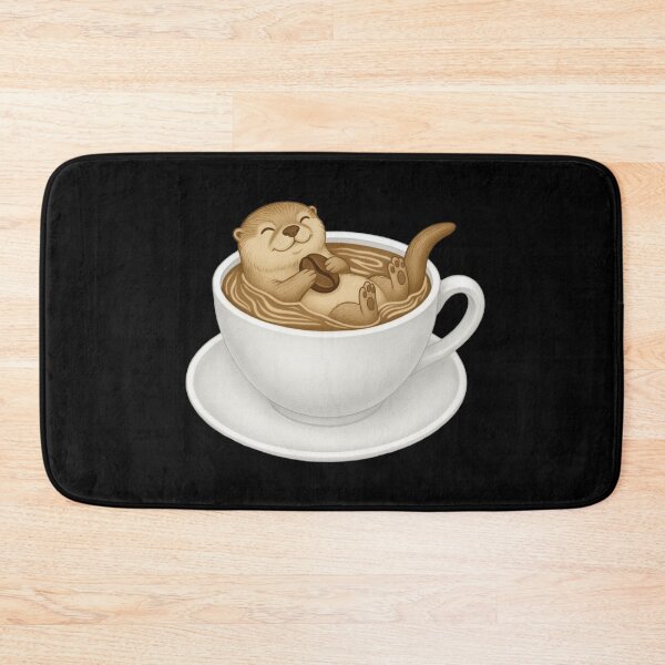 Item preview, Coffee Latte Art Otter Cute Latte Art Design designed and sold by TheTrendsDesk.