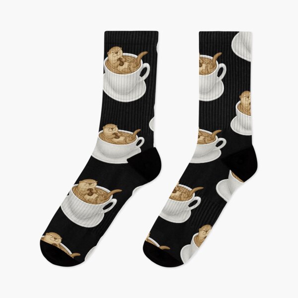 Item preview, Coffee Latte Art Otter Cute Latte Art Design designed and sold by TheTrendsDesk.