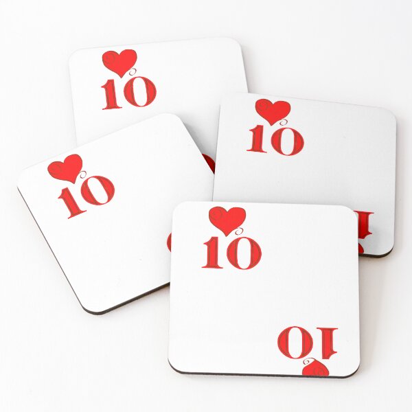 Item preview, Ten of Hearts designed and sold by JaygiesDesign.