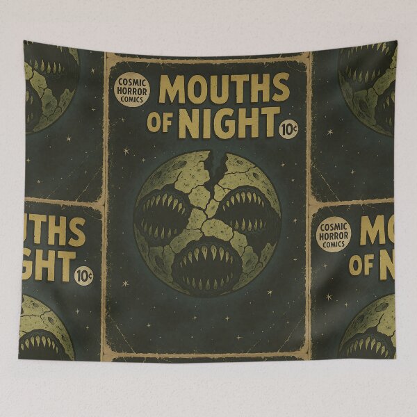 Item preview, Cosmic Horror: Mouths of Night designed and sold by bapupa.