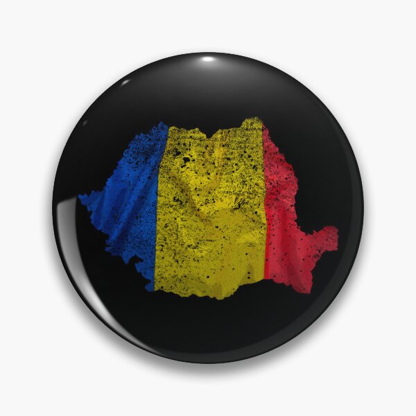 Item preview, Map of Romania with National Flag Colors designed and sold by voceanationala.