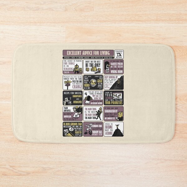 Item preview, Visual Summary Excellent Advice for Living (Kevin Kelly) designed and sold by TKsuited.