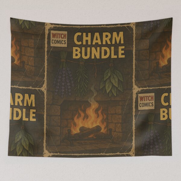 Item preview, Cottage Witch: Charm Bundle designed and sold by bapupa.