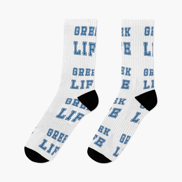 Item preview, "Greek Life" in blue designed and sold by PariSeine.