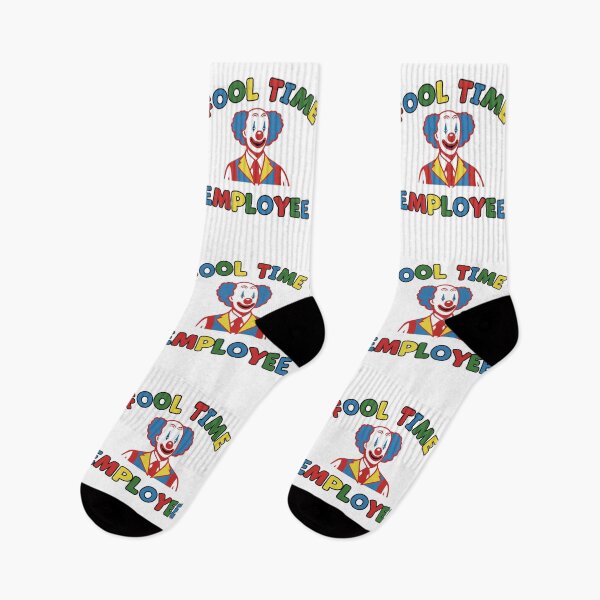 Item preview, Fool Time Employee Funny Clowncore Work Humor Ironic Sarcastic Office Joke designed and sold by cozygamerstore.