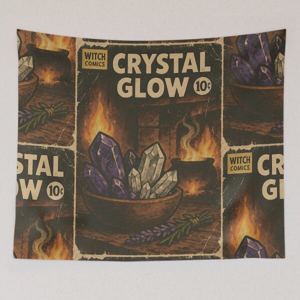 Item preview, Cottage Witch: Crystal Glow designed and sold by bapupa.
